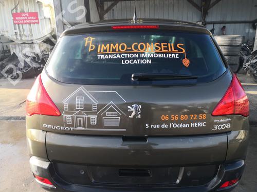 Used Rear wiper motor PEUGEOT 3008 I MPV (0U_) 1.6 HDi (114 hp) 27146699