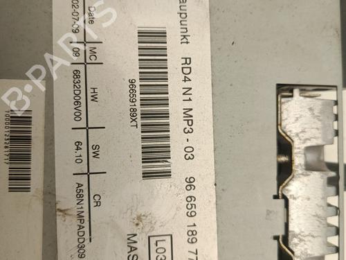 Used Radio Radio CITROËN C3 Picasso (SH_) [2008-2026] 33443116 33443116