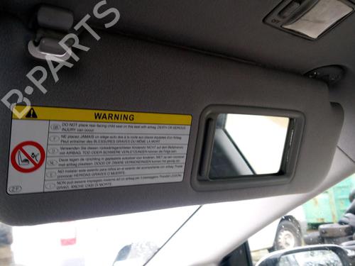 Used Right sun visor TOYOTA PRIUS Liftback (_W2_) 1.5 Hybrid (NHW20_, NHW20R) (112 hp) 27128210