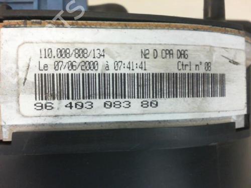 Instrument cluster PEUGEOT 306 Hatchback (7A, 7C, N3, N5) 1.4 | BP27132159C47