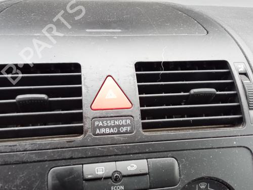 Used Warning switch VW TOURAN (1T1, 1T2) 1.9 TDI (105 hp) 27145655