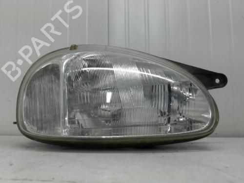 Used Right headlight OPEL CORSA B (S93) 1.2 i (F08, F68, M68) (45 hp) 27118057