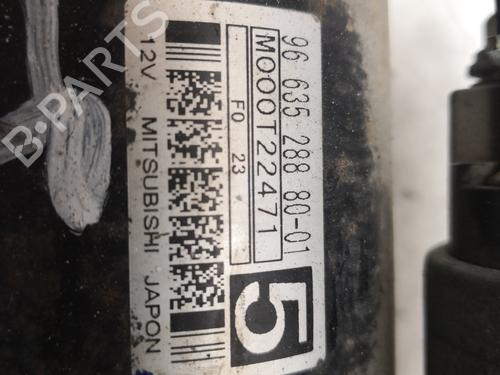 Used Starter Starter PEUGEOT 3008 I MPV (0U_) 1.6 HDi (114 hp) 27113486 27113486
