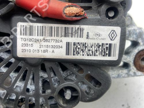 Used Alternator Alternator RENAULT CAPTUR I (J5_, H5_) 1.5 dCi 90 (J5N4, J5M5, J5MW, J5M6, J5AL, J5AJ) (90 hp) 28190052 28190052