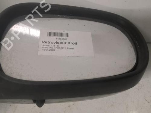 Used Right mirror RENAULT MEGANE I (BA0/1_) 1.9 D Eco (BA0A, BA0U, BA0R) (64 hp) 27115268