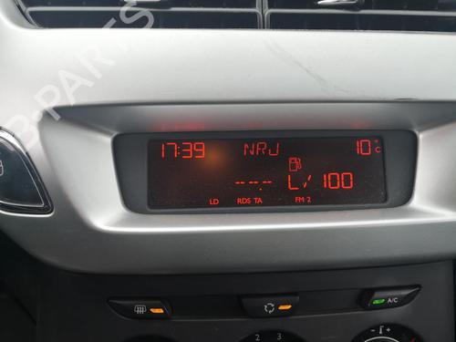 Multifunctionele display CITROËN C3 II (SC_) 1.4 HDi 70 (SC8HZC, SC8HR0, SC8HP4) (68 hp) 27133096
