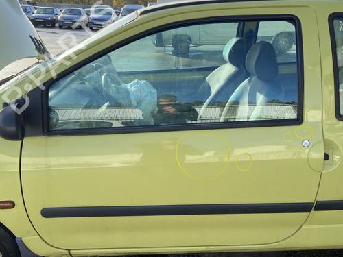 Dør rude ventre foran RENAULT TWINGO I (C06_) 1.2 (C066, C068) (58 hp) 30703592
