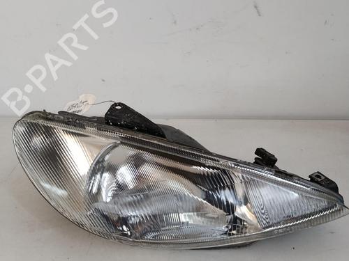 Used Right headlight Right headlight PEUGEOT 206 Hatchback (2A/C) 1.9 D (69 hp) 37216285 37216285