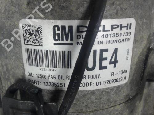 Used AC compressor AC compressor OPEL ASTRA J (P10) 1.7 CDTI (68) (110 hp) 27127231 27127231