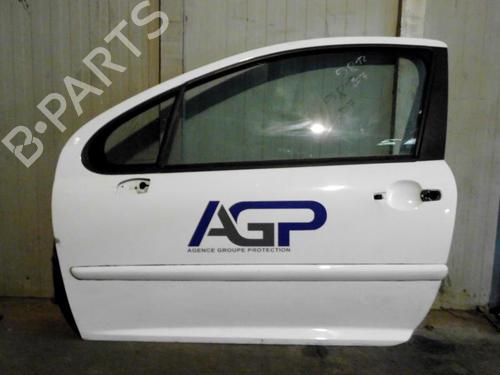 Used Left front door PEUGEOT 207 (WA_, WC_) 1.4 HDi (68 hp) 27115278