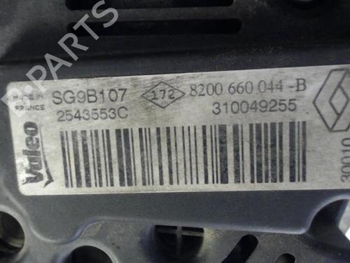 Alternator RENAULT CLIO II (BB_, CB_) 1.2 16V (BB05, BB0W, BB11, BB27, BB2T, BB2U, BB2V, CB05,... | BP27124779M7 