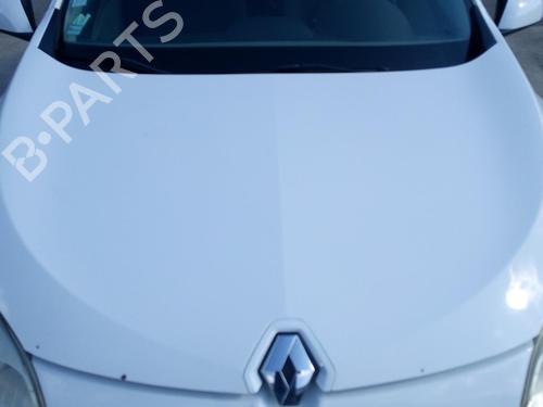 Used Hood RENAULT MEGANE III Hatchback (BZ0/1_, B3_) 1.5 dCi (BZ09, BZ0D, BZ1W, BZ29, BZ14) (110 hp) 27140899