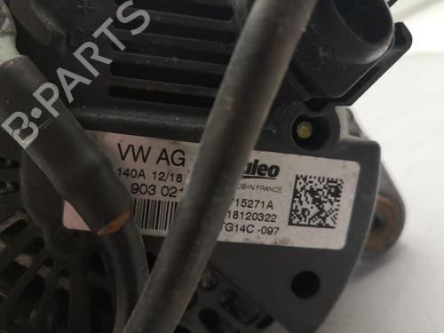 Used Alternator Alternator VW T-ROC (A11, D11) 2.0 TDI (150 hp) 27105799 27105799