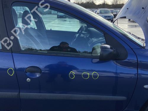 Used Front right door window PEUGEOT 206 Hatchback (2A/C) 1.9 D (69 hp) 31929435