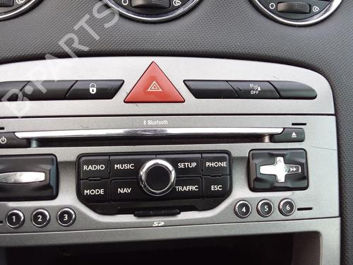 Used Warning switch PEUGEOT 308 I (4A_, 4C_) 1.6 HDi (109 hp) 27145135