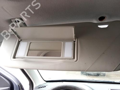 Used Left sun visor NISSAN QASHQAI / QASHQAI +2 I (J10, NJ10, JJ10E) 1.5 dCi (106 hp) 27102684