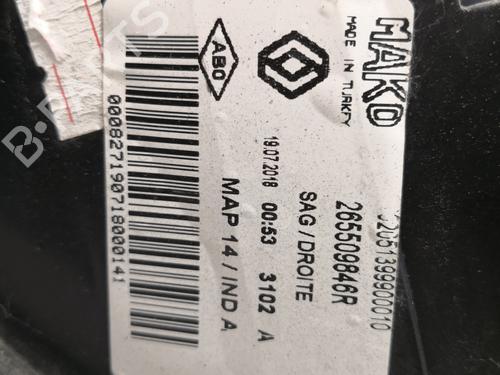 Right taillight RENAULT CLIO IV (BH_) 1.5 dCi 90 | BP27101388C35 