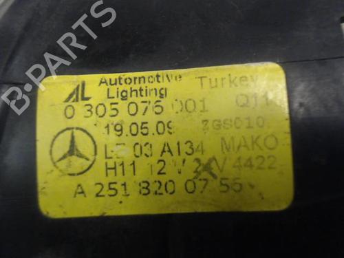 Left front fog light MERCEDES-BENZ A-CLASS (W169) A 180 CDI (169.007, 169.307) | BP27128644C30
