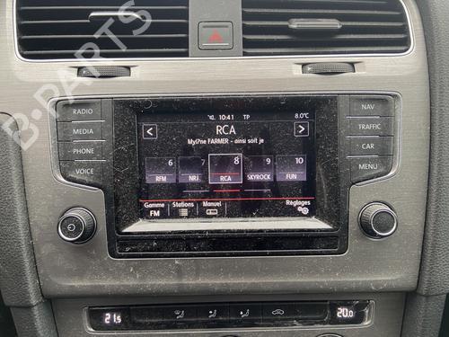 Multifunctionele display VW GOLF VII (5G1, BQ1, BE1, BE2) 1.6 TDI (105 hp) 30395045