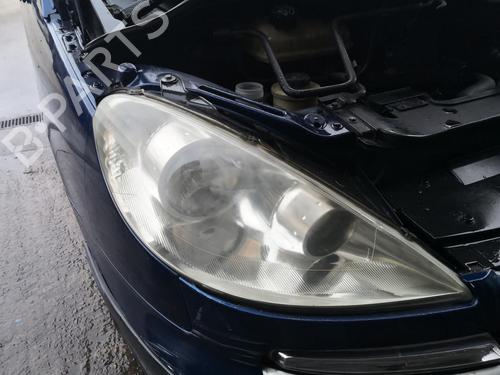 Used Right headlight PEUGEOT 807 (EB_) 2.2 HDi (163 hp) 27146462