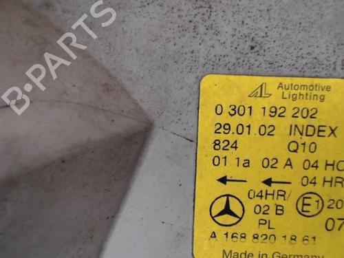 Right headlight MERCEDES-BENZ A-CLASS (W168) A 170 CDI (168.008) | BP27116308C29 