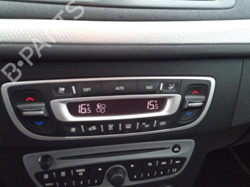 Used Climate control RENAULT MEGANE III Coupe (DZ0/1_) 1.5 dCi (DZ09, DZ0D, DZ1F, DZ1G, DZ14, DZ29) (110 hp) 27145823