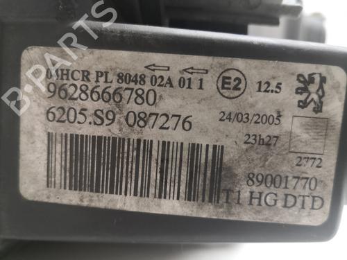 Right headlight PEUGEOT 206 SW (2E/K) 2.0 HDi | BP29529616C29