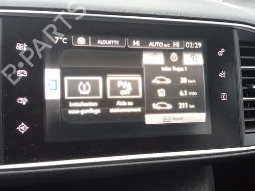 Used Display monitor PEUGEOT 308 SW II (LC_, LJ_, LR_, LX_, L4_) 1.6 HDi / BlueHDi 115 (LCBHXM, LCBHXT) (115 hp) 27101002