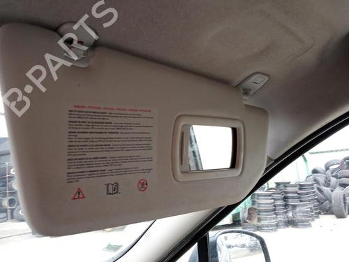 Used Right sun visor RENAULT SCÉNIC III (JZ0/1_) 1.5 dCi (110 hp) 27148904
