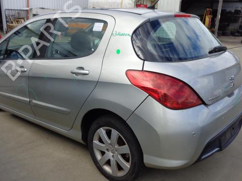 Used Rear left exterior door handle PEUGEOT 308 I (4A_, 4C_) 1.6 HDi (109 hp) 27123227