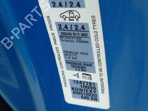 Left front window switch CITROËN DS3 (SA_) 1.6 HDi 110 | BP27123238I27  - Image 10