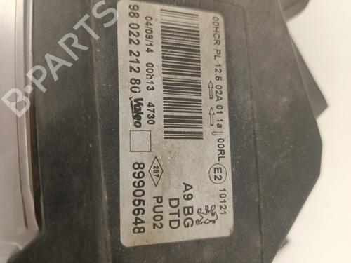 Used Right headlight Right headlight PEUGEOT 208 I (CA_, CC_) 1.4 HDi (68 hp) 33570727 33570727