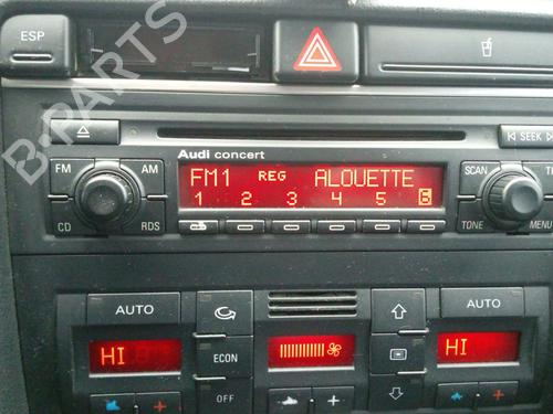 Used Radio AUDI A4 B7 Avant (8ED) 2.0 TDI (170 hp) 27129675