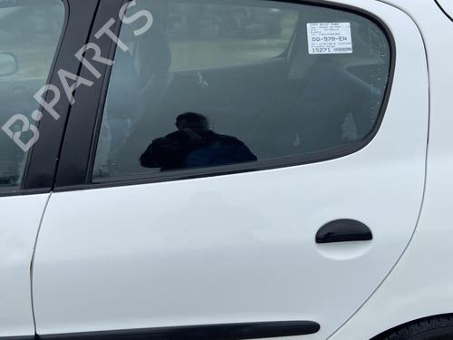 Used Rear left door window PEUGEOT 206 Hatchback (2A/C) 1.9 D (69 hp) 27105989