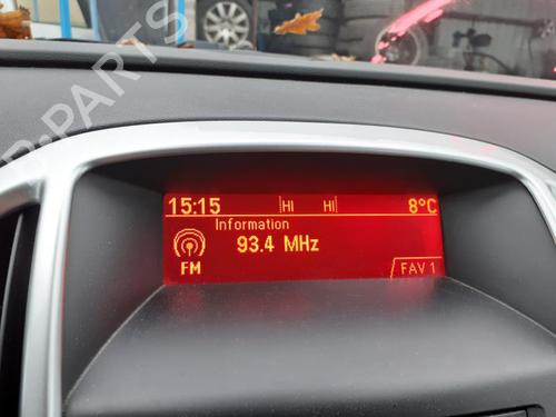 Used Display monitor OPEL ASTRA J (P10) 1.7 CDTI (68) (125 hp) 27120701