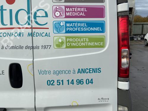 Used Right tailgate RENAULT TRAFIC II Bus (JL) 2.0 dCi 90 (JL00, JL01, JL0H, JL0M, JL0P, JL0S) (90 hp) 30818712