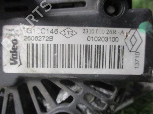 Used Alternator RENAULT MEGANE III Coupe (DZ0/1_) 1.5 dCi (DZ09, DZ0D, DZ1F, DZ1G, DZ14, DZ29) (110 hp) 27050822