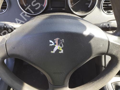 Used Driver airbag PEUGEOT 308 I (4A_, 4C_) 1.6 HDi (109 hp) 27521190