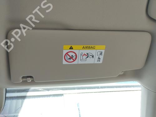 Right sun visor SKODA KODIAQ I (NS6, NS7, NV7) 2.0 TDI 5TA857552FUP4