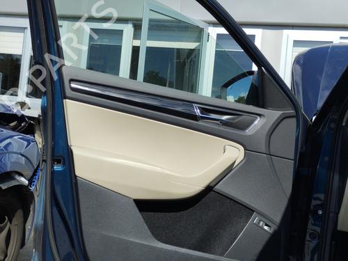 Front left door window SKODA KODIAQ I (NS6, NS7, NV7) 2.0 TDI 565845201