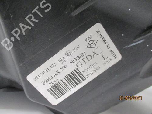Left headlight NISSAN MICRA III (K12) 1.2 16V | BP27061210C28 