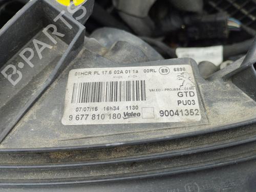 Left headlight PEUGEOT 2008 I (CU_) 1.6 HDi | BP30183239C28 