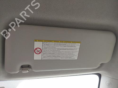 Used Right sun visor TOYOTA YARIS (_P13_) 1.3 (NSP130_, NSP130) (99 hp) 29890852