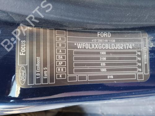 Shift knob FORD FOCUS III Turnier 1.0 EcoBoost | BP33544913I34  - Image 5