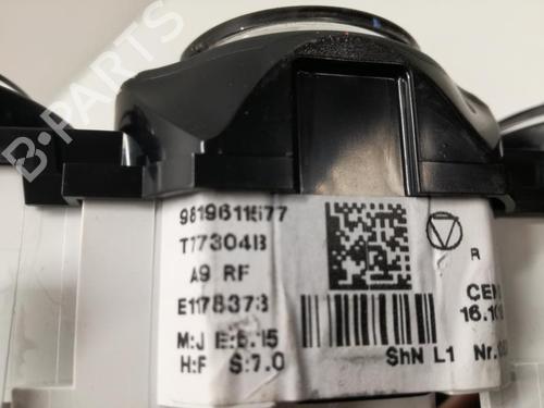 Climate control PEUGEOT 208 I (CA_, CC_) 1.5 BlueHDI 100 | BP27056319I5