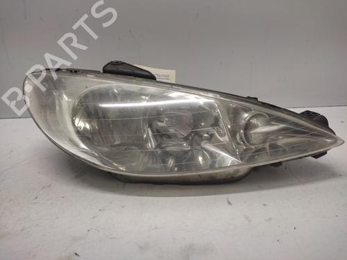 Used Right headlight PEUGEOT 206 Hatchback (2A/C) 1.4 HDi eco 70 (68 hp) 30544017