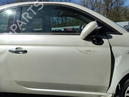 Used Front right door window FIAT 500 (312_) 1.3 D Multijet (312AXB1A) (75 hp) 27049574