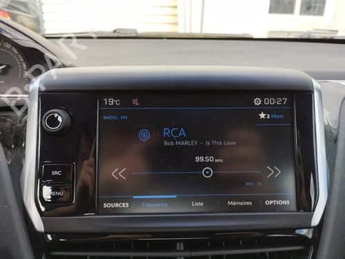 Multifunctionele display PEUGEOT 208 I (CA_, CC_) 1.2 VTI 82 (82 hp) 29176217