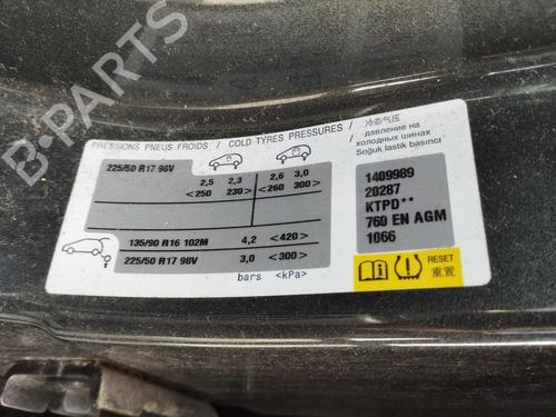 Middle console PEUGEOT 3008 I MPV (0U_) 1.6 BlueHDi 120 | BP27072938I22 