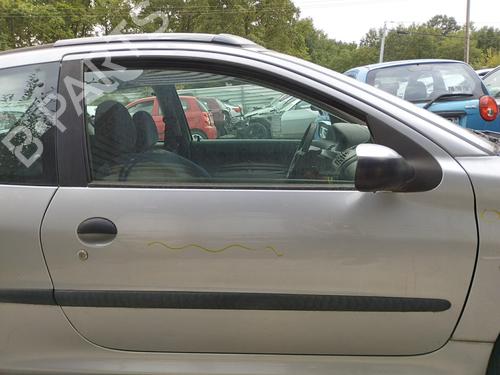 Right front door PEUGEOT 206 Hatchback (2A/C) 1.6 16V 9004K6